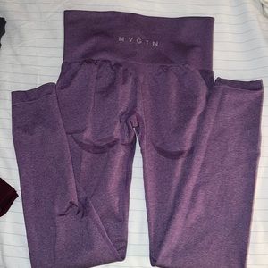 NVGTN purple leggings Small
